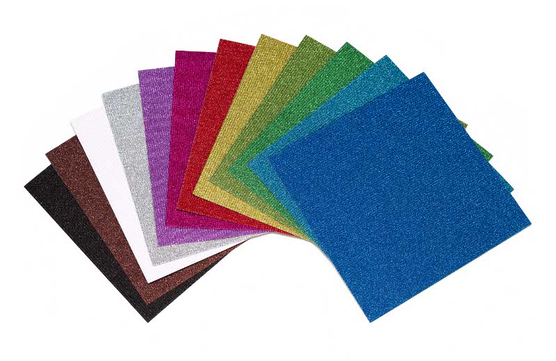 Glitter Corrugated Paper